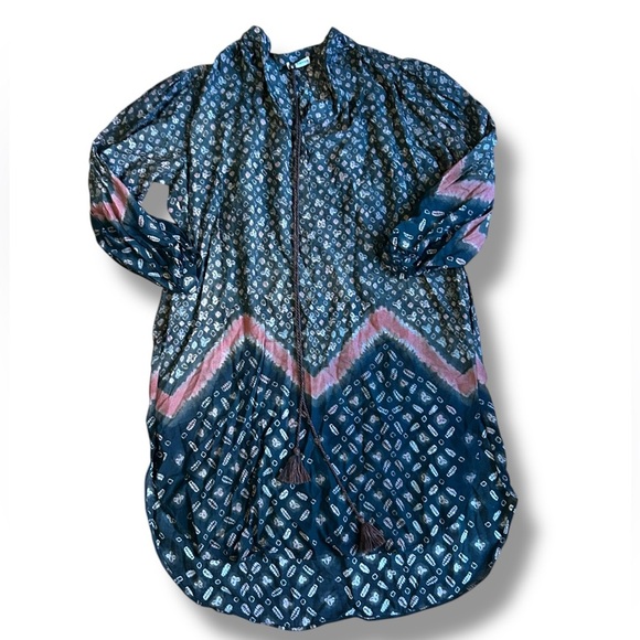 Ulla Johnson Agadir Coverup Jasper Size Small Tan Brown Bohemian Boho - Picture 4 of 11